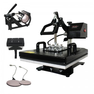 CE Approved 5 IN 1 / 6 IN 1 Combo Multi-functional Rotary Heat Press Machine