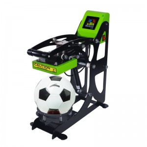 Auplex Auto Open Ball Heat Press Printing Machine for Football, Volleyball