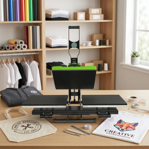 Auplex Popular 2 Station 16×20 Auto Open Tshirt Printing Heat Press Slide Multi Machine 40x50cm