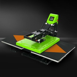 Auplex Popular 2 Station 16×20 Auto Open Tshirt Printing Heat Press Slide Multi Machine 40x50cm