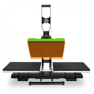 Auplex Popular 2 Station 16×20 Auto Open Tshirt Printing Heat Press Slide Multi Machine 40x50cm