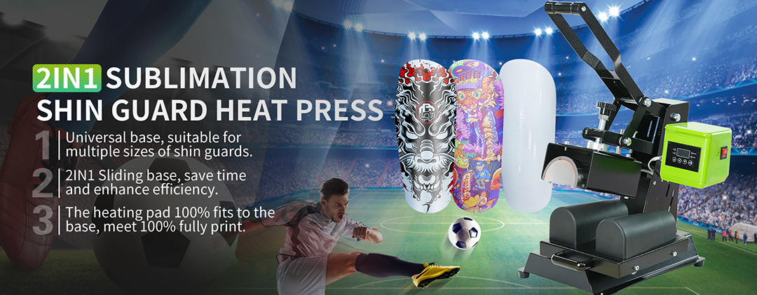 shin guard heat press