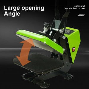 Lowest Price Cheap Small Heat Press Machine 21 x 28cm Label Heat Press A4 size sublimation Printer T-shirt Press