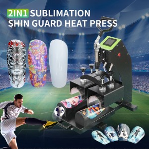 Sublimation Shin Guard Heat Press 2in1 Shin Gua...
