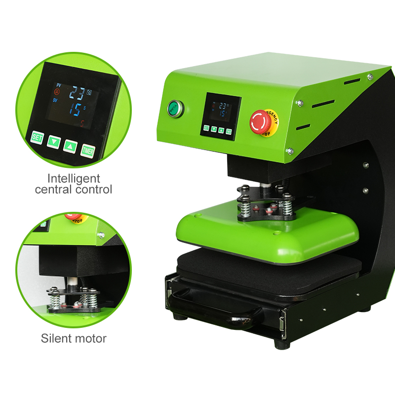 Label Sublimation Machine Electric Fully Auto Small Heat Press 21x28cm A4 Sublimation Transfer ...