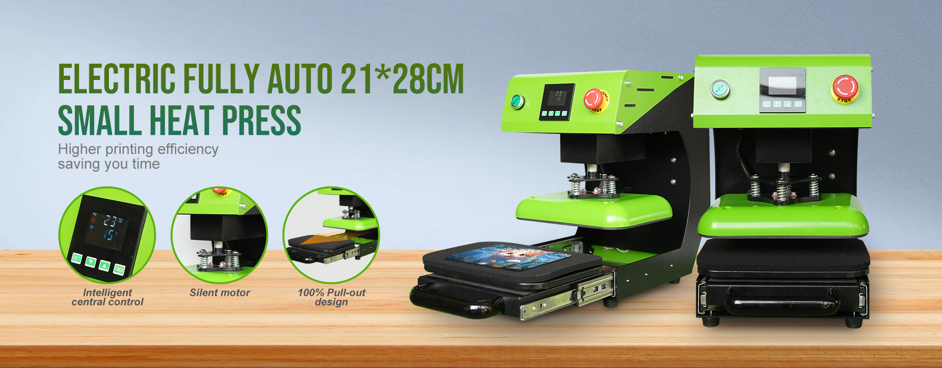 Electric heat press