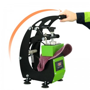 2026 Auplex Cheapest Lightweight Hat Press Cap Sublimation Heat Press with Gas Spring for Home & Commercial Use