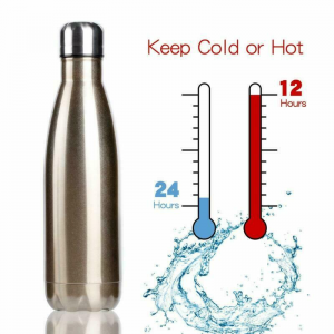 500ml Double-Walled Stainless Steel Water Bottle Thermal Flask Sports Bottle