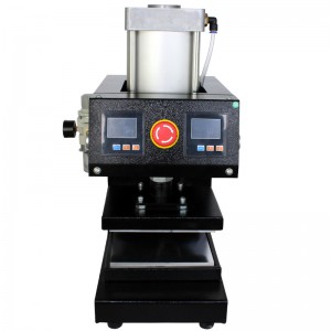 Pneumatic Dual Heated Plates High Pressure 5000 PSI Rosin Heat Press 6″X8″  LCB1015-3