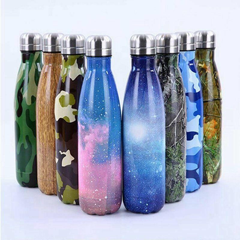 500ml Double-Walled Stainless Steel Water Bottle Thermal Flask Sports Bottle Featured Image