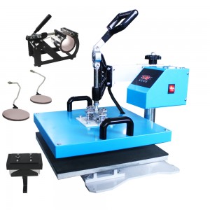 CE Approved 5 IN 1 / 6 IN 1 Combo Multi-functional Rotary Heat Press Machine