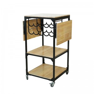 Auplex Multi-functional Heat Press Machine Stand Movable Heat Press Table with Vinyl Roll Holder, Heat Transfer Stand with Folding Shelf