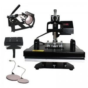 CE Approved 5 IN 1 / 6 IN 1 Combo Multi-functional Rotary Heat Press Machine