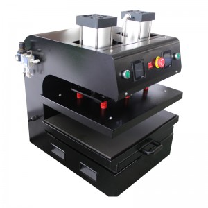 Laboratory Dedicated Photovoltaic panels Pressing, Dual-Heating Pneumatic Hot Press, High Pressure Dual Heated Rosin Heat Press Machine