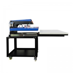 80x100cm Large Format Heat Press 100×120 Industrial Heat Press Machine Pneumatic Automatic T-shirt Printing Machine