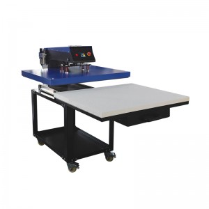 80x100cm Large Format Heat Press 100×120 Industrial Heat Press Machine Pneumatic Automatic T-shirt Printing Machine