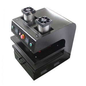 Laboratory Dedicated Photovoltaic panels Pressing, Dual-Heating Pneumatic Hot Press, High Pressure Dual Heated Rosin Heat Press Machine