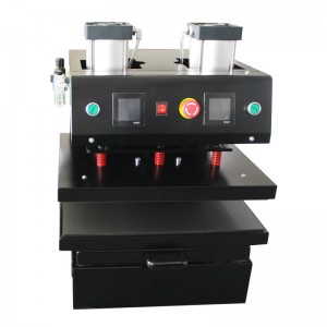 Laboratory Dedicated Photovoltaic panels Pressing, Dual-Heating Pneumatic Hot Press, High Pressure Dual Heated Rosin Heat Press Machine